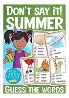 Vista previa - Juegos / Gamificación - Don't say it - summer English / Inglés game - Portada