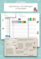 Vorschau - Arbeitsblätter - Digital Classroom - United Kingdom (England, Ireland, Scotland, Wales) - Deckblatt