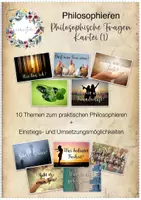 Vorschau - Bildkarten - Philosophieren mit Kindern und Jugendlichen - Themenkartei (1) - Deckblatt