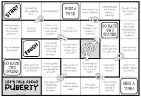 Vorschau - Arbeitsblätter - PUBERTY - Conversation Board Game - Seite 2