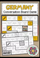 Vorschau - Arbeitsblätter - GERMANY - Conversation Board Games - Deckblatt
