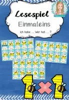Vorschau - Spiele - Einmaleins | Lesespiel | Mathe | Klasse 2 - Deckblatt