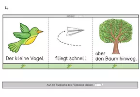 Vorschau - Arbeitsblätter - Flipbook basteln - verrückter Lesespaß - Seite 3