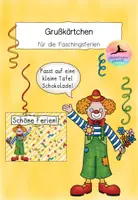 Vorschau - Arbeitsblätter - Kleines Materialpaket zu Fasching (Klasse 2) - Seite 1