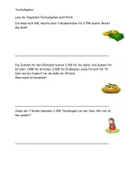Vorschau - Arbeitsblätter - Textaufgaben Geld mit Lösung und Spiel - Seite 2