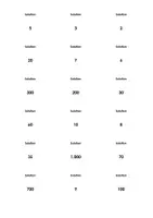 Aperçu - Fiches - Arithmétique mentale - Division - Fiches - Page 1
