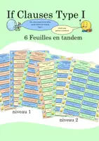 Aperçu - Cartes d'exercices - Feuilles en tandem if clauses Type 1 - Anglais - Page de couverture