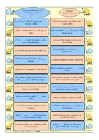 Aperçu - Cartes d'exercices - Feuilles en tandem if clauses Type 1 - Anglais - Page 2
