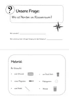 Vorschau - Arbeitsblätter - Himmelsrichtungen im Klassenraum bestimmen - Kompassmodell - Seite 2
