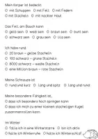 Vorschau - Unterrichtsreihen - Tierrätsel schreiben - Selbstlernheft - Seite 3