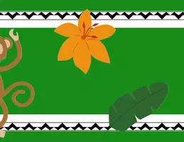 Vista previa - Decoración del aula - La selva Pancarta 1.50 cm de largo - página 2