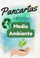 Vista previa - Decoración del aula - Medio ambiente Pancarta 1.50 cm de largo - Portada