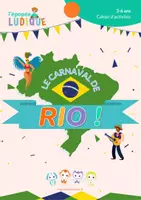Aperçu - Jeux - Cahier de jeux et activités enfant - Le carnaval de Rio - Page de couverture
