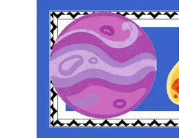 Vista previa - Decoración del aula - Los Astros Pancarta 1.50 cm de largo - página 1
