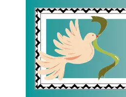 Vista previa - Decoración del aula - La paz Pancarta 1.50 cm de largo - página 1