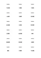Aperçu - Cartes d'exercices - Arithmétique mentale - Multiplication - Fiches - Page 3
