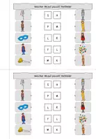 Vorschau - Arbeitsblätter - Mini-Heft Fasching – Deutsch 1. Klasse - Seite 3