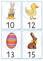 Vorschau - Arbeitsblätter - Rechenspaziergang "Ostern" (Rechnen im ZR 20) - Seite 3