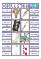 Aperçu - Jeux - Gesundheit und Krankheit Klammerkarten Deutsch - Page 3