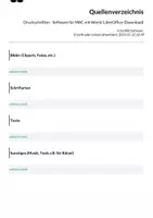 Vorschau - selbst erstellte Schriftarten - Druckschriften - Software für MAC mit Word/ LibreOffice (Download) - Seite 1