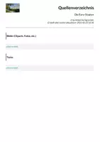 Vorschau - Arbeitsblätter - Die Euro-Staaten - Seite 1