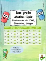 Vorschau - Spiele - Das große Mathe –Quiz - Deckblatt