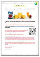 Vorschau - Arbeitsblätter - The Effects of Sugar - Healthy Lifestyle and Statistics - Seite 3