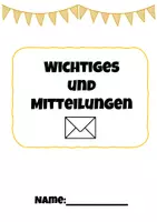 Vorschau - Anderer Materialtyp - Mitteilungsmappe: Beschriftung - Seite 1