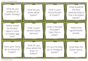 Vorschau - Spiele - EASTER - Conversation Cards - Seite 2
