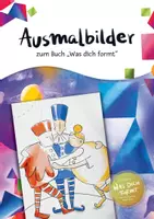 Vorschau - Mal- und Bastelvorlagen - Ausmalbilder zum Buch "Was dich formt" von Sarah Schüller - Deckblatt