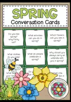 Vorschau - Spiele - SPRING - Conversation Cards - Deckblatt