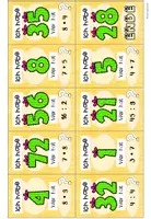 Vorschau - Spiele - Einmaleins Lesespiel | Multiplikation & Division Klasse 2-3 | Mathematik Grundschule - Seite 3