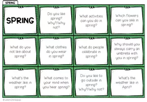 Vorschau - Spiele - SPRING - Conversation Cards - Seite 1