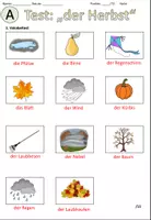 Aperçu - Tests - Test pour débutants "der Herbst" Allemand - Page de couverture