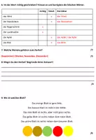 Aperçu - Tests - Test pour débutants "der Herbst" Allemand - Page 3