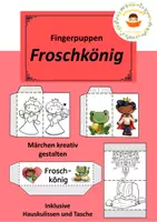 Aperçu - Matériel pour travaux manuels / dessin - Paquet: Märchenfingerpuppen - Page 1