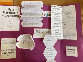 Vorschau - Arbeitsblätter - Märchen Lapbook zur individuellen Gestaltung - Deckblatt