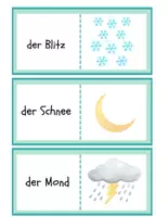 Vorschau - Spiele - Domino / Lesespiel zum Thema Wetter - Seite 2