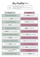 Vorschau - Arbeitsblätter - Satzglieder - differenzierte Tandembögen (Prädikat) - Seite 2