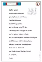 Vorschau - Stundenentwürfe - Das Vater unser - Gebete in der Grundschule - Seite 2