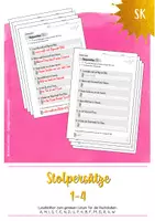 Vorschau - Arbeitsblätter - Stolpersätze 1-4 - Deckblatt