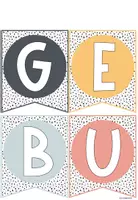 Vorschau - Mal- und Bastelvorlagen - BOHO - Geburtstagskalender (Regenbogen/Pastellfarben) - Bastelvorlagen - Seite 2