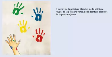 Vorschau - Arbeitsblätter - Les petits peintres, Französisch Bildgeschichte Aufgabe - Seite 2