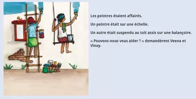 Vorschau - Arbeitsblätter - Les petits peintres, Französisch Bildgeschichte Aufgabe - Seite 3