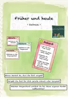 Vorschau - Stundenentwürfe - Früher und heute: Zeitreise - Deckblatt