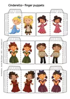 Aperçu - Jeux - Finger puppets: Fairy Tales - Page 3