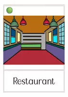 Aperçu - Présentation / Support pour le tableau - Bildkarten Deutsch / Allemand im Restaurant - Page 3