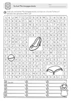 Vorschau - Arbeitsblätter - Suchsel Märchen | Märchengegenstände | Buchstabengitter | differenziert - Seite 2