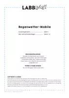 Vorschau - Mal- und Bastelvorlagen - Regenwetter-Mobile - Seite 3
