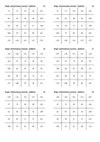 Aperçu - Jeux - Arithmétique mentale - Addition - Bingo - Page 2